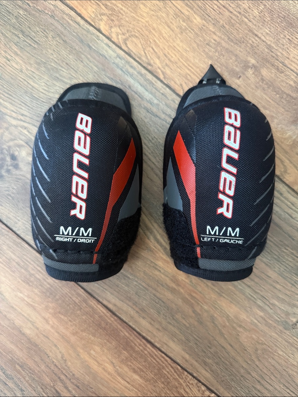 Bauer lil sport hockey elbow pads youth medium